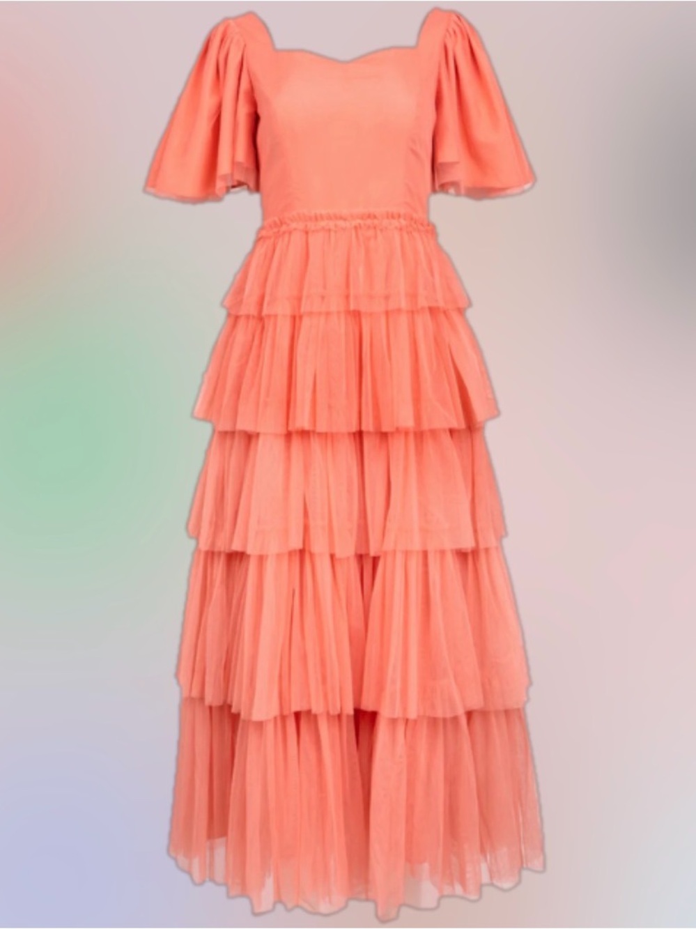 Jessakae Allegro Dress in Coral